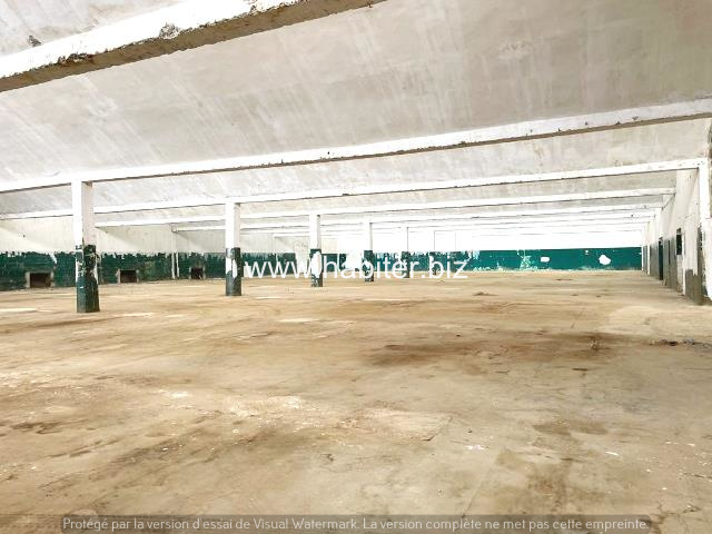 Hangars fermés de 1000 et 8000m² à louer à Pikine ICOTAF