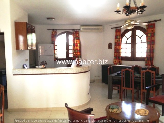 Petite villa bungalow à louer à Ngor entierement meublée