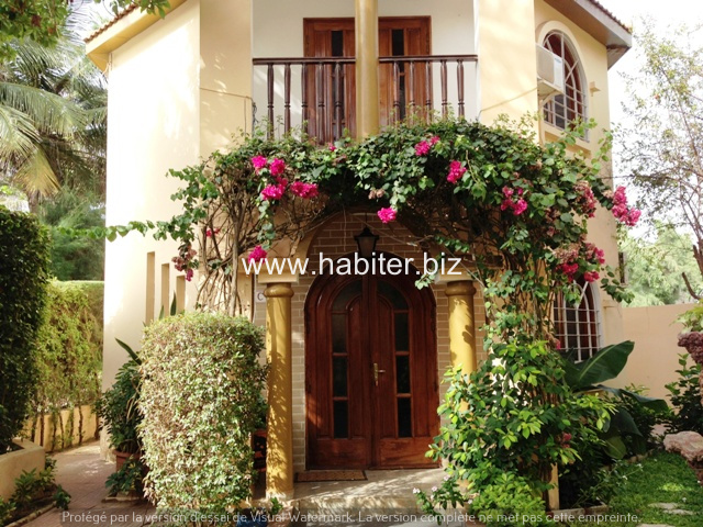 Petite villa bungalow à louer à Ngor entierement meublée
