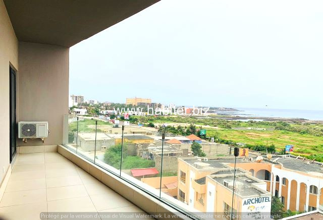 Appartement meublé vue mer à louer aux Almadies