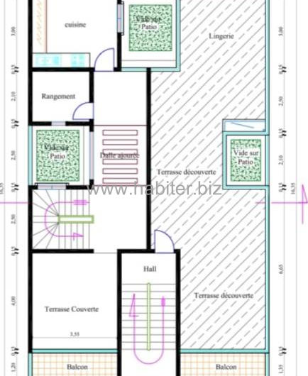 Duplex en finition à vendre à la Cité Holding Baobab de Zac de Mbao