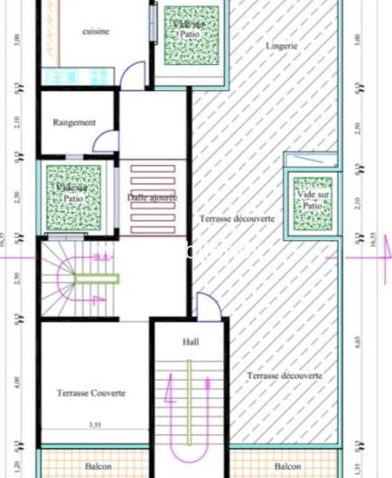 Immeuble R+5 en finition à vendre à la Cité Holding Baobab zac de Mbao