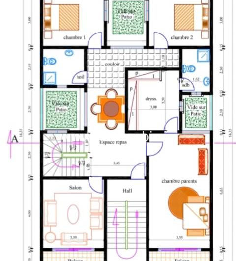 Immeuble R+5 en finition à vendre à la Cité Holding Baobab zac de Mbao