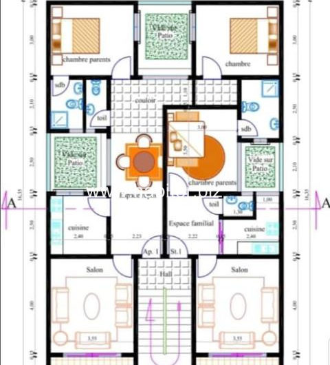 Immeuble R+5 en finition à vendre à la Cité Holding Baobab zac de Mbao