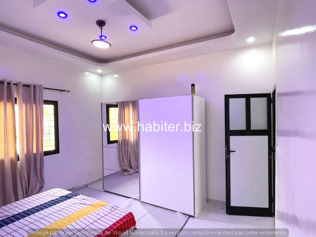 Villa R+1 meublée à louer à Ngaparou 