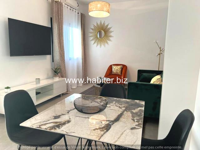 Magnifique Appartement meublé à louer à la Sicap Baobab