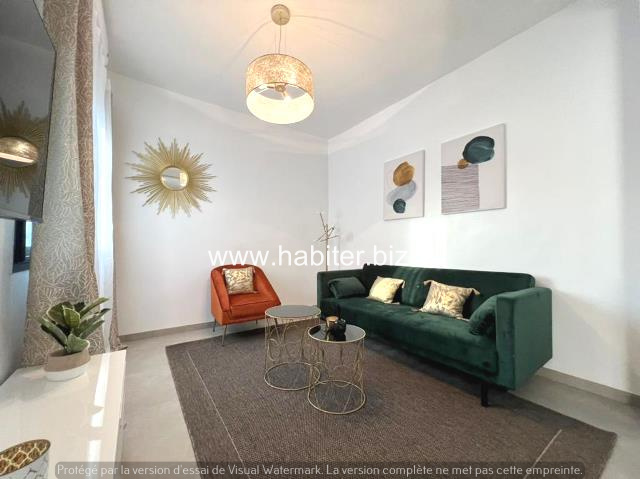 Magnifique Appartement meublé à louer à la Sicap Baobab
