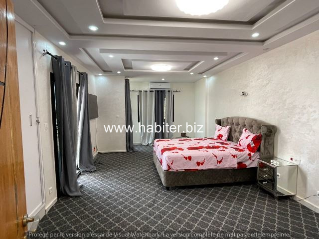 Villa R+1 meublée à louer à Ngaparou 