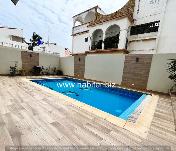 Appartement meublé à louer sur la Corniche de Mermoz