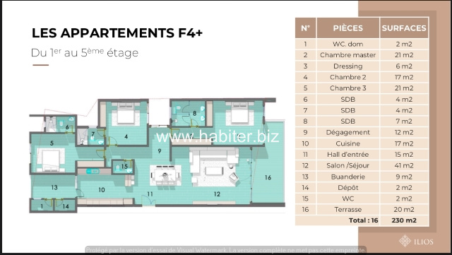 Appartements à vendre à Yoff virage pieds dans l’eau