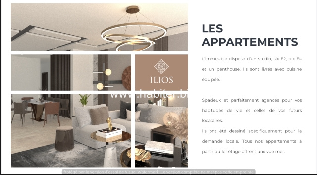 Appartements à vendre à Yoff virage pieds dans l’eau
