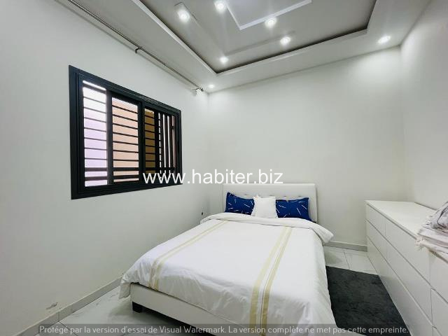 Villa meublée R+1 à louer à Keur Ndiaye LO