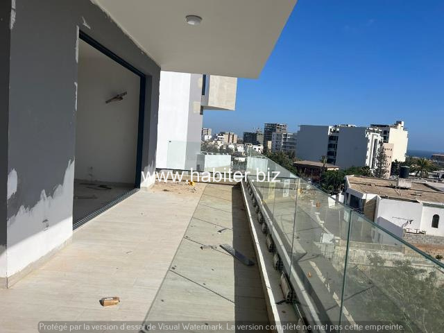 Appartement de 216m2 neuf à vendre à Mermoz avec vue mer