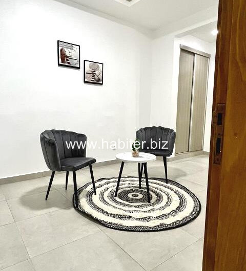 Appartement F3 Meublé à louer aux mamelles