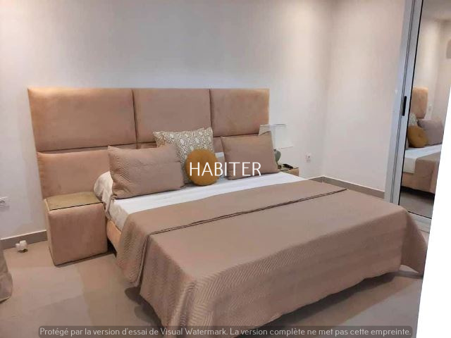 Appartement meublé à louer au bord de la Mer sur la Corniche Ouest