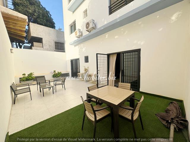 Appartement meublé à louer à Mermoz