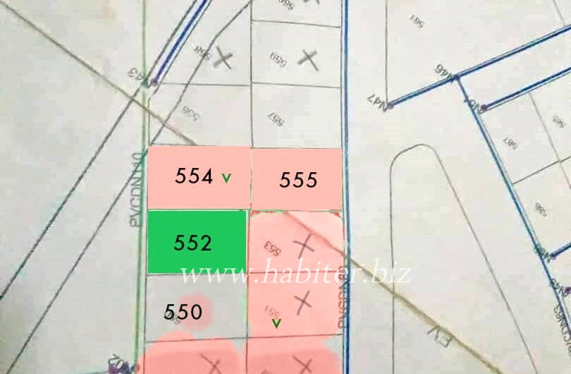 Terrain à vendre à Kounoune non loin de la base française