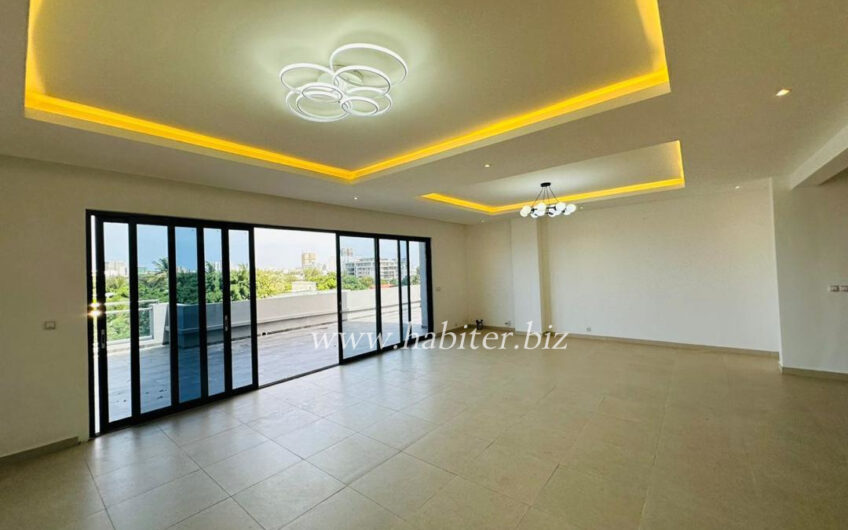 Appartements F3, F4 et un Penthouse à louer à Fann Résidence