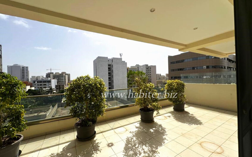 Penthouse en duplex à louer au Point E