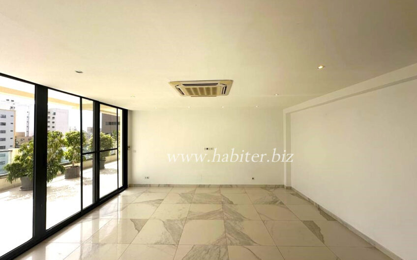 Penthouse en duplex à louer au Point E