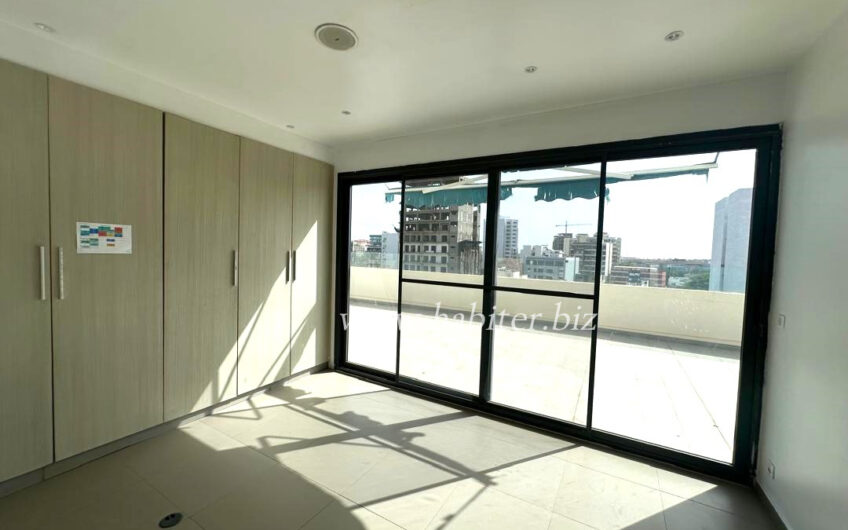 Penthouse en duplex à louer au Point E