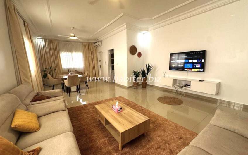 Appartement meublé à louer au Point E