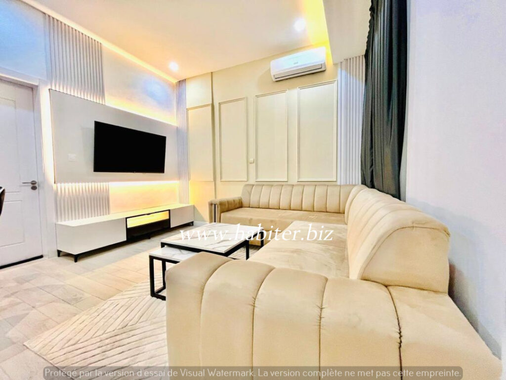 Appartement meublé de type F2 à louer à Ngor almadies