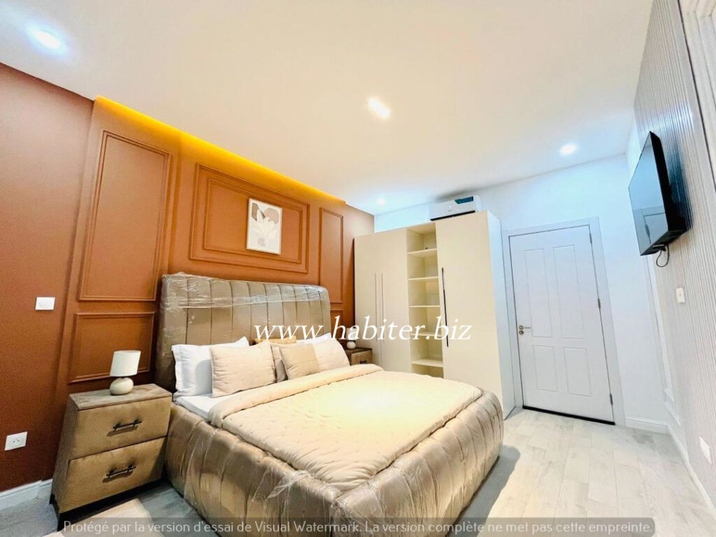 Appartement meublé de type F2 à louer à Ngor almadies