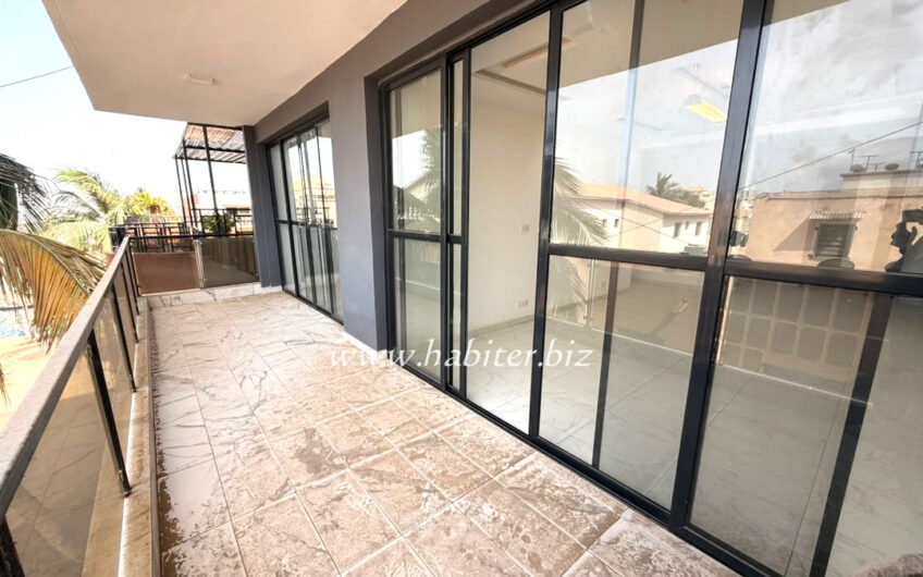 Appartement à louer à front de terre