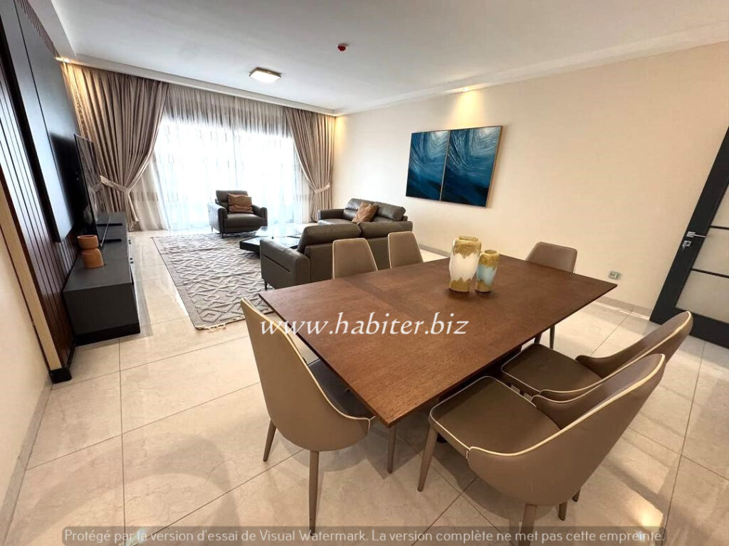 Appartement meublé à louer au Point E
