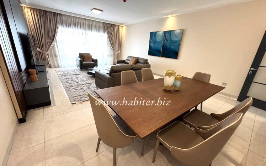 Appartement meublé à louer au Point E