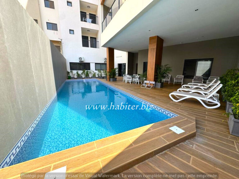 Appartement meublé à louer au Point E