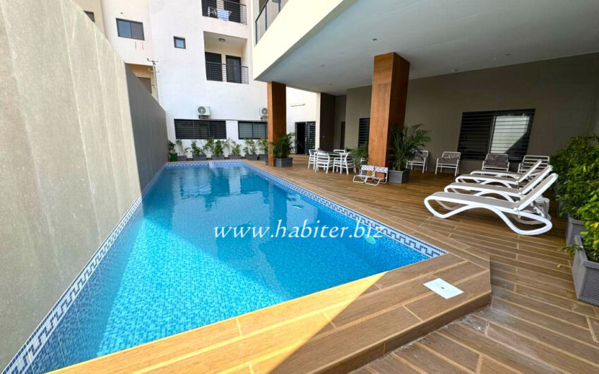 Appartement meublé à louer au Point E
