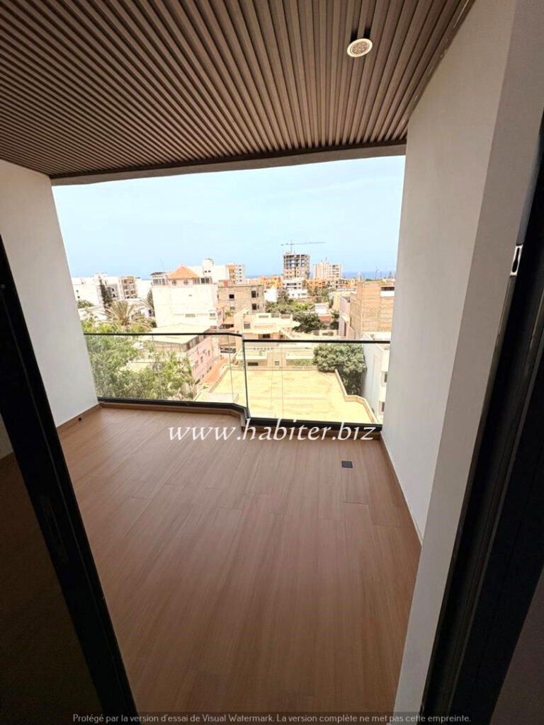 Appartement F3 à louer à Mermoz