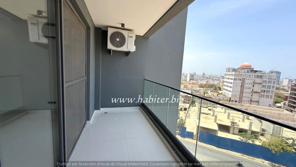 Appartement avec vue mer à louer à Mermoz