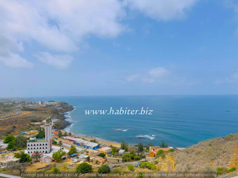 Appartement meublé vue sur mer à louer aux Mamelles