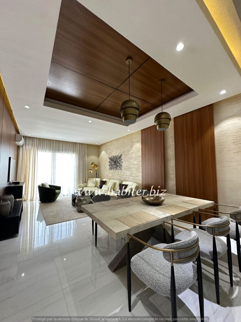 Appartement Duplex meublé à louer au Virage avec vue mer
