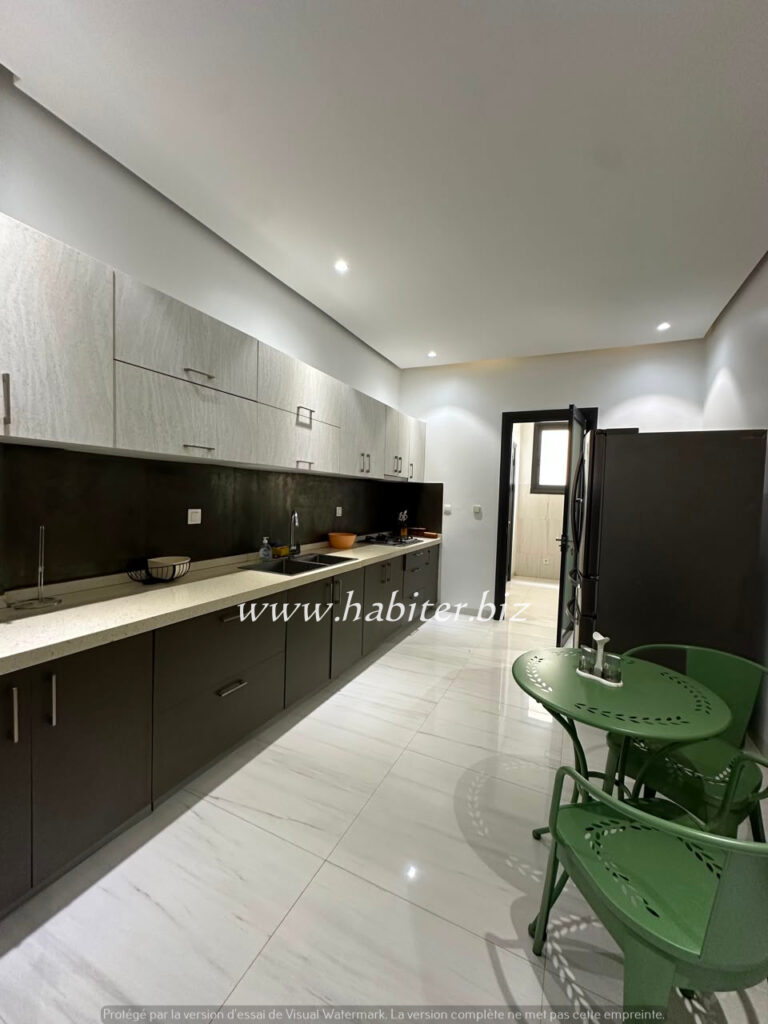 Appartement Duplex meublé à louer au Virage avec vue mer
