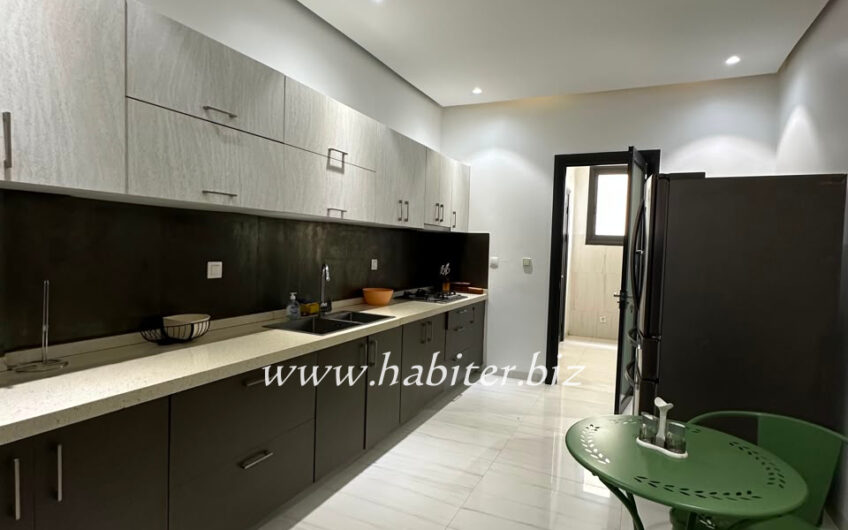 Appartement Duplex meublé à louer au Virage avec vue mer