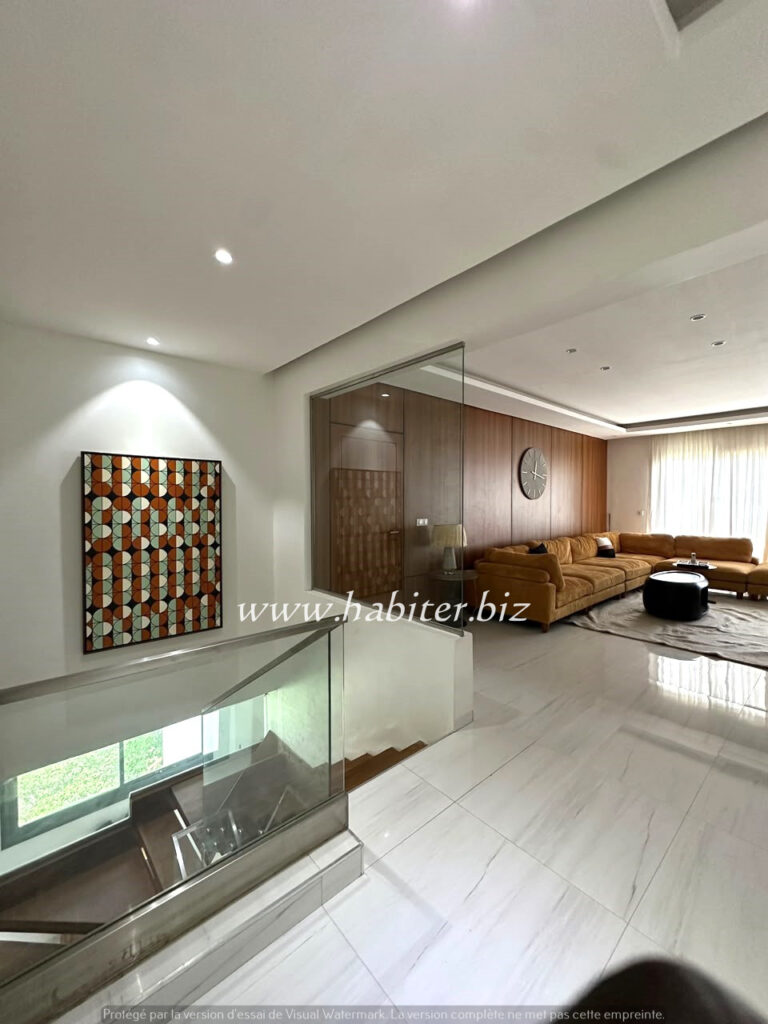 Appartement Duplex meublé à louer au Virage avec vue mer