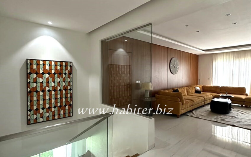 Appartement Duplex meublé à louer au Virage avec vue mer
