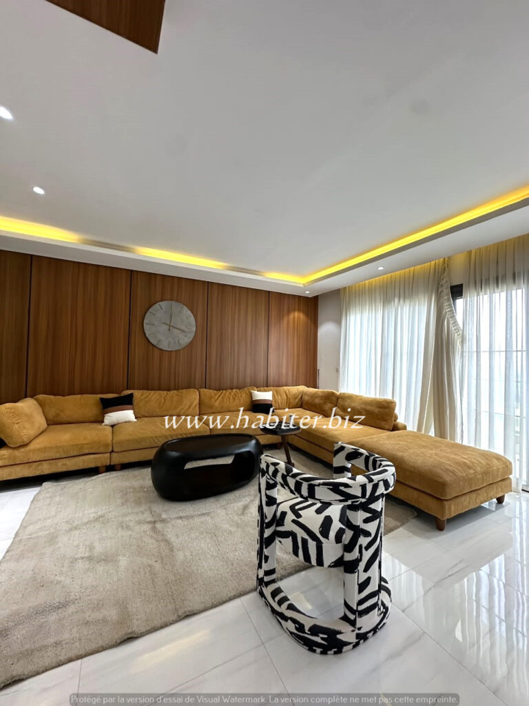Appartement Duplex meublé à louer au Virage avec vue mer