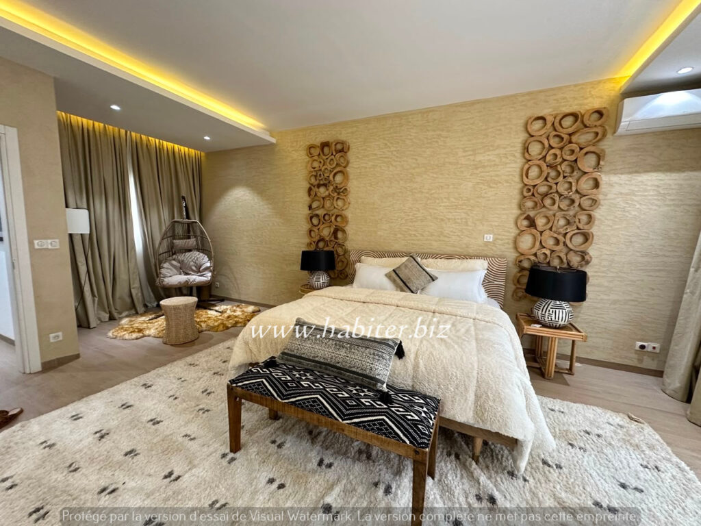Appartement Duplex meublé à louer au Virage avec vue mer