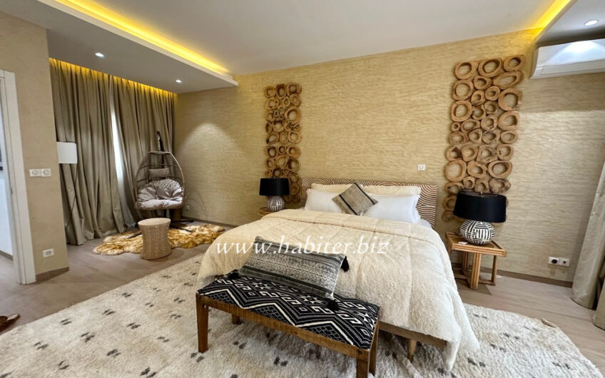 Appartement Duplex meublé à louer au Virage avec vue mer